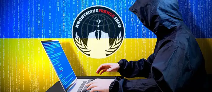 Anonymous est officiellement en guerre contre Poutine.