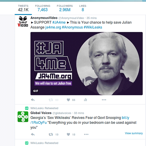 WikiLeaks JUlian Assange