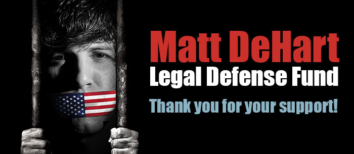 Matt DeHart Legal Defense Fund
