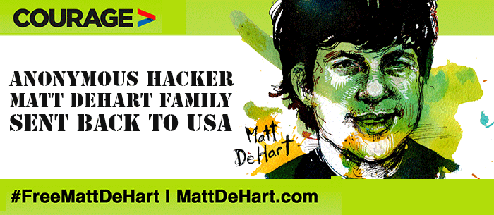 Matt DeHart Family sent back to United States