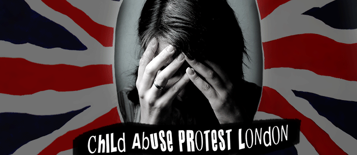 Child Abuse Protest - London