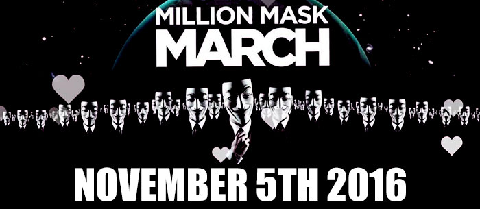 Million Mask March London 2016