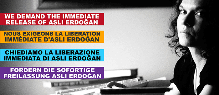 Jailed Turkish novelist Asli Erdogan