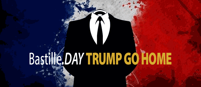 Bastille Day - Trump go home!