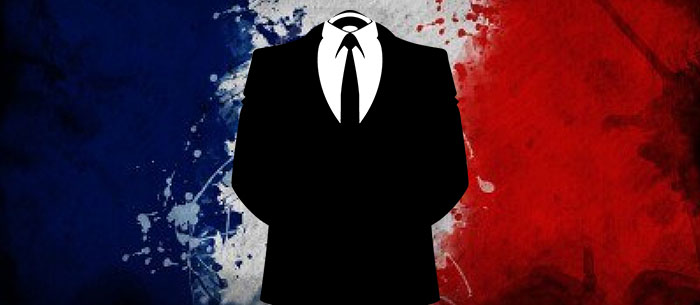 Anonymous European Raid Paris