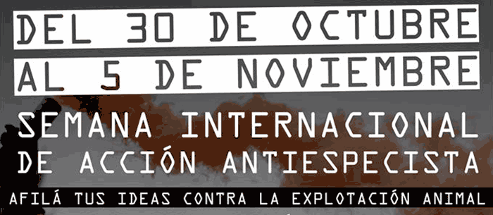 International week for Antispeciesism Actions
