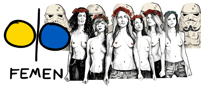 FEMEN - İnsan hakları katili Erdoğan