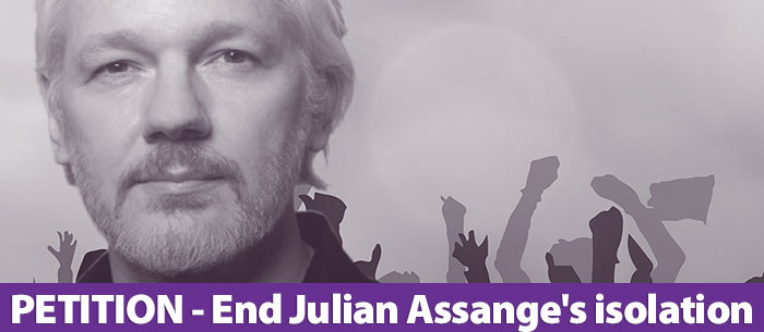End Julian Assange's isolation