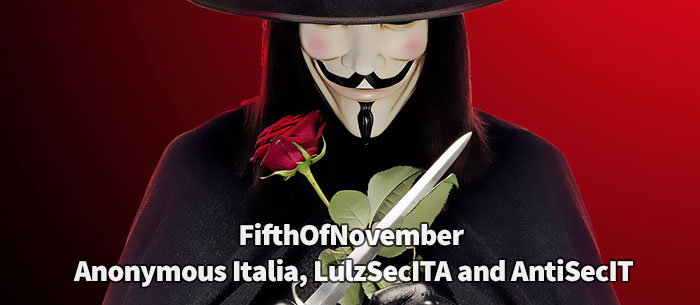 FifthOfNovember - Anonymous Italy
