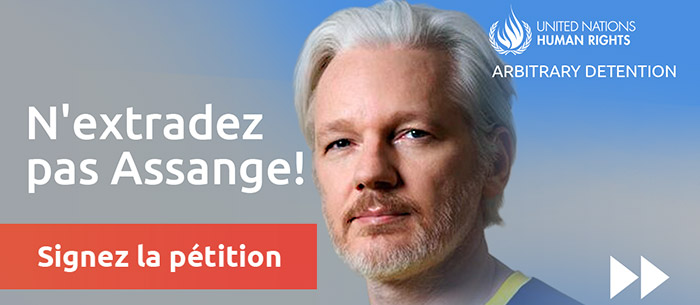 Pétition : N'extradez pas Julian Assange