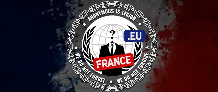 Anonymous Opération France #opFrance