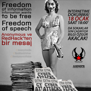 Anonymous & RedHack Turkey "Stop Censorship" @AnonymousVideo