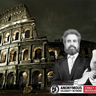 Stanley Cohen "Alea jacta est" Roma @AnonymousVideo