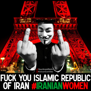 Anonymous #OpIran - Fuck you Islamic Republic @AnonymousVideo