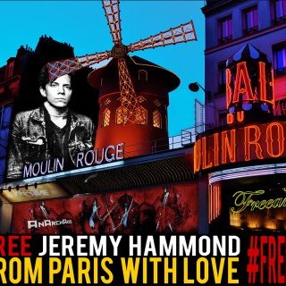 Jeremy Hammond / Paris / Moulin Rouge @AnonymousVideo