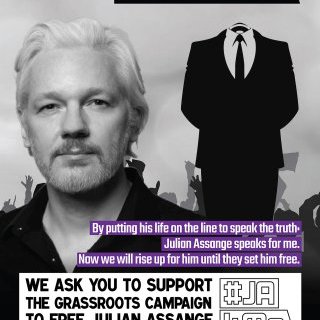 Free Julian Assange #JA4Me @AnonymousVideo