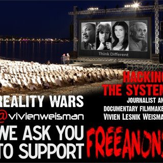 Vivien Lesnik Weisman support FreeAnons @AnonymousVideo