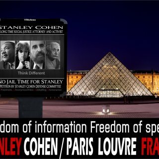 Stanley Cohen / Paris Louvre @AnonymousVideo