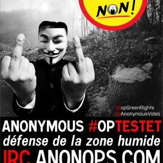 Anonymous Opération Testet #opTestet @AnonymousVideo